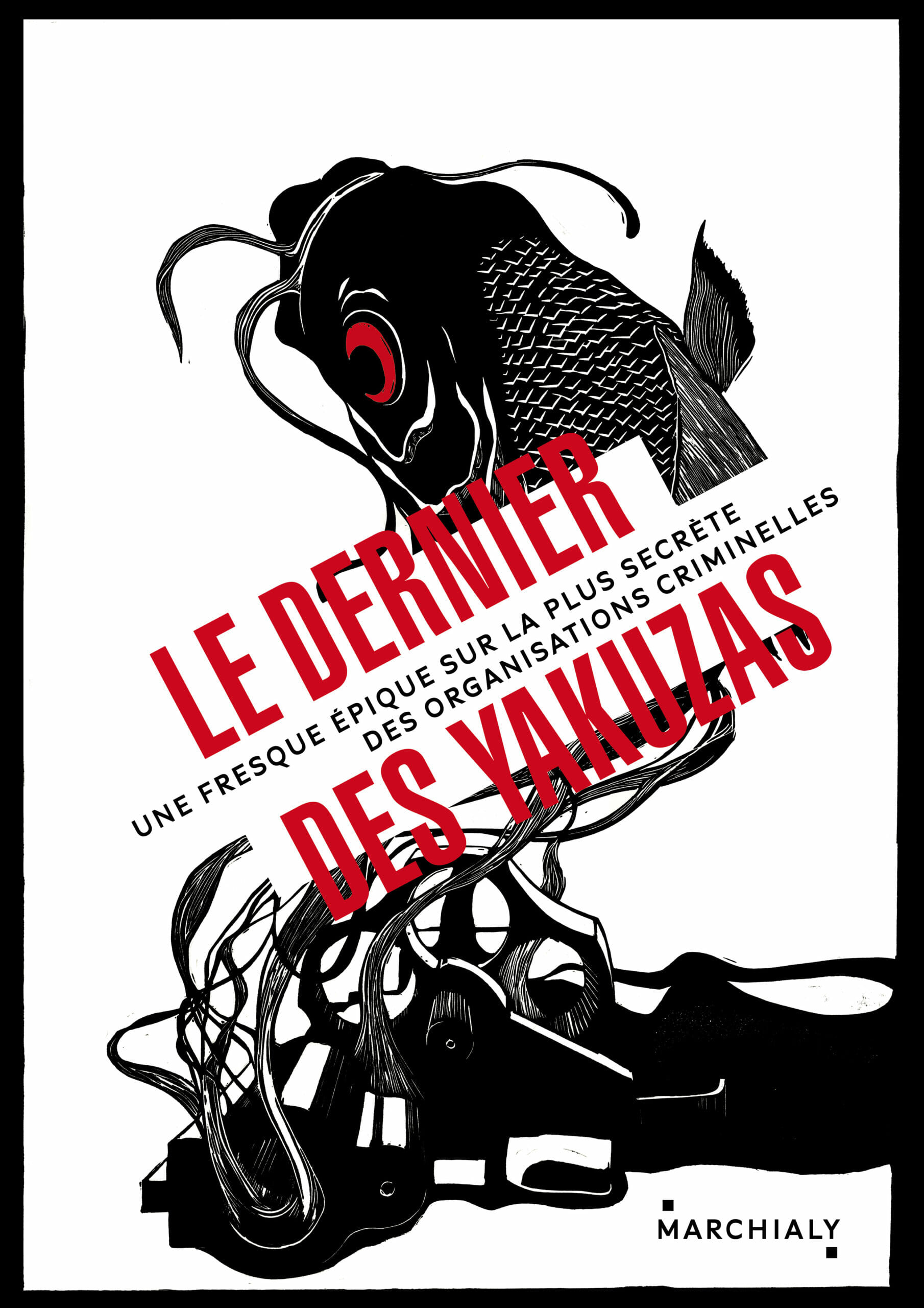 AFFICHE Le Dernier des yakuzas Jake Adelstein Marchialy