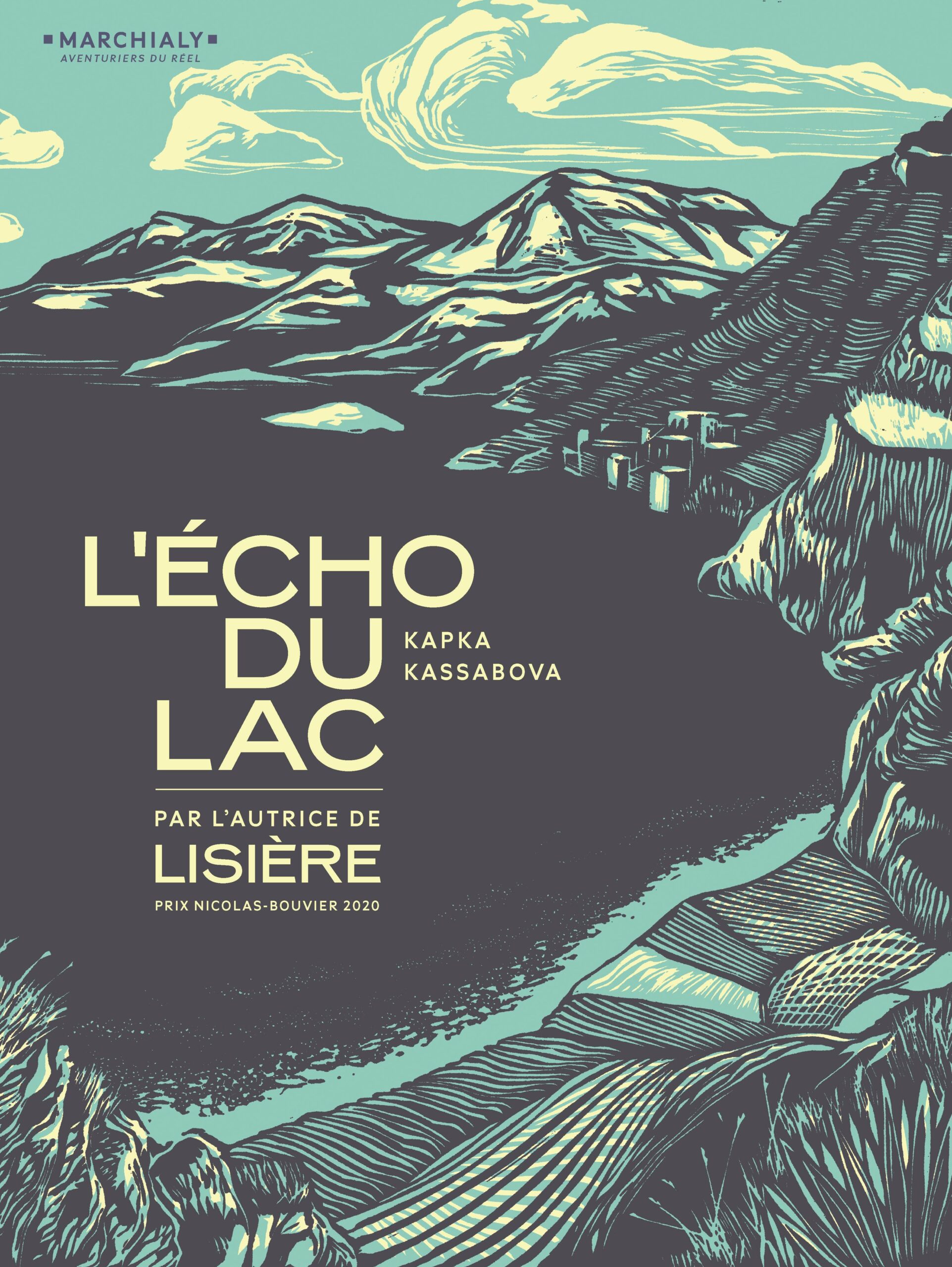 Affiche Echo du lac - Kassabova - Marchialy